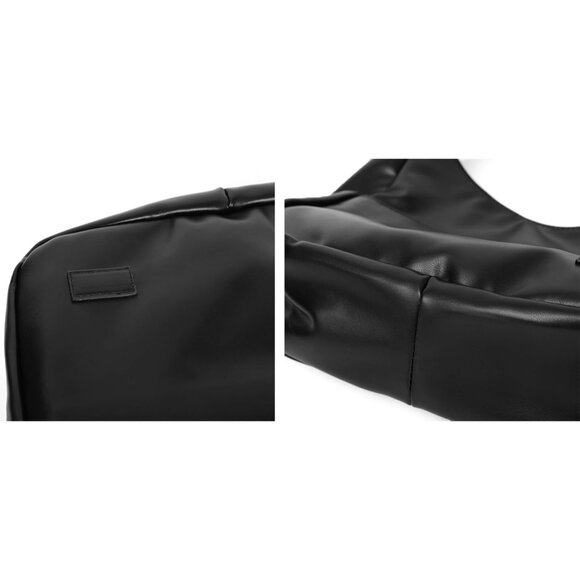 Elegant Quilted Vegan Leather Tote - Spacious & Trendy Handbag for Women - Picture 5 of 7